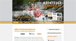 Desktop Screenshot of canyoning-in-oesterreich.at